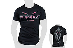 Camiseta deportiva con mangas cortas - Black Out, Elion