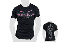 Camiseta deportiva con mangas cortas - Black Out, Elion Paris