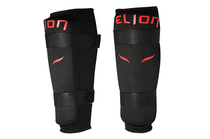 Espinilleras - Velcro Negro, Elion