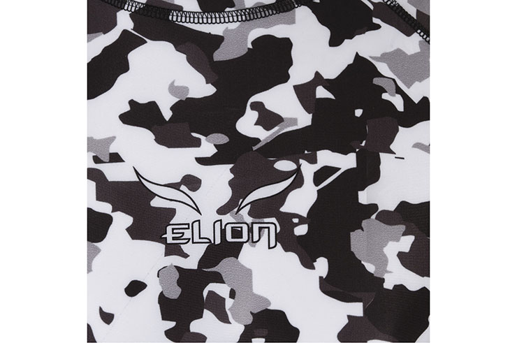 Camiseta de compressão, Mangas Curto - Camuflado, Elion Paris