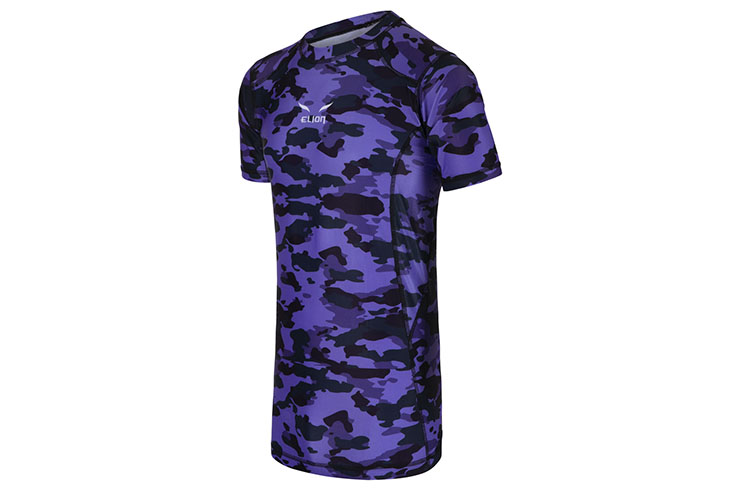 T-shirt de compression, Manches courtes - Camo, Elion Paris