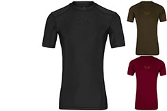 Camiseta de compressão, Mangas Curto - Monocromático, Elion Paris