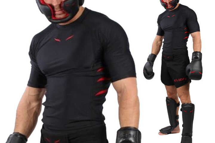 Camiseta de compressão, Mangas Curto - Uncage, Elion Paris