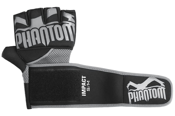 Guantes interiores acolchados y con velcro - Impact Gel, Phantom Athletics