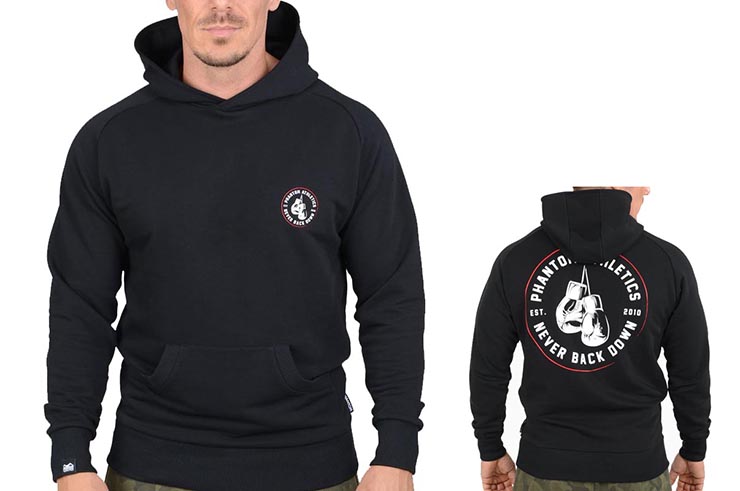 Sweat à capuche - Never Back Down, Phantom Athletics