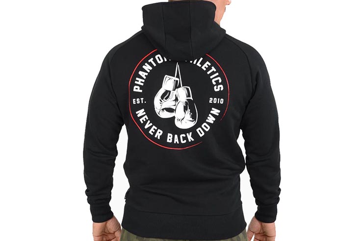 Sweat à capuche - Never Back Down, Phantom Athletics