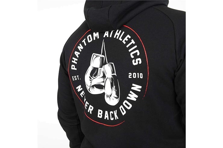 Sweat à capuche - Never Back Down, Phantom Athletics