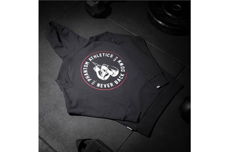 Sweat à capuche - Never Back Down, Phantom Athletics