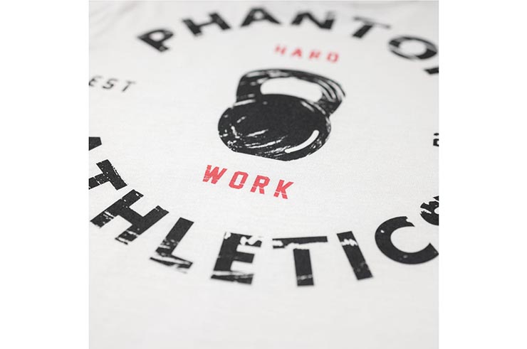 Camiseta deportiva - Trabajo duro, atletismo fantasma
