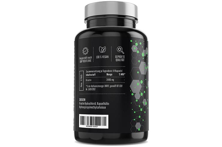 Informações adicionais Alimentação - Creatina, Phantom Athletics