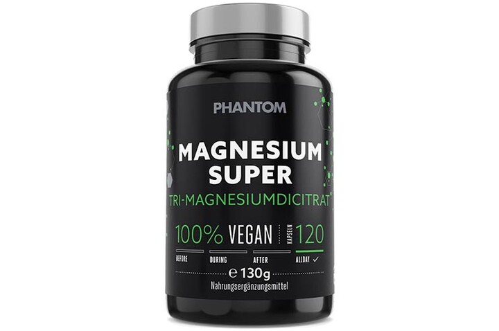 Informações adicionais Alimentação - Magnésio Super, Phantom Athletics