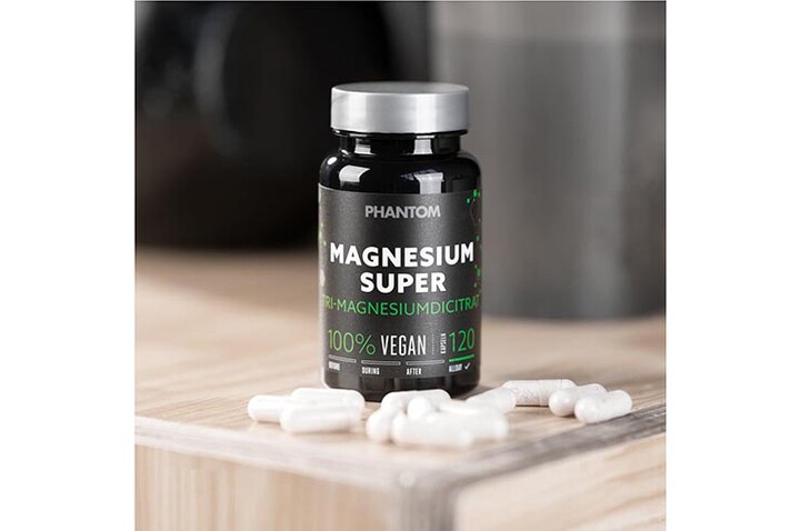 Informações adicionais Alimentação - Magnésio Super, Phantom Athletics