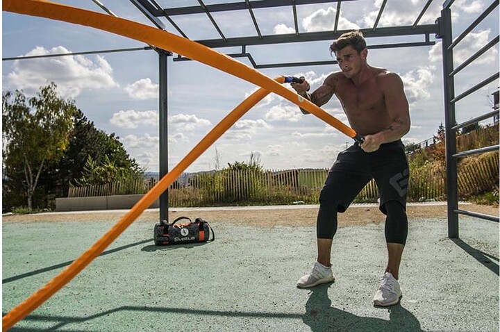 Corda de oscilação Premium, Cross Training - Battle Rope, Sveltus