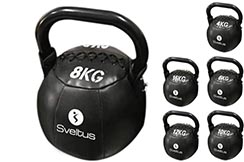 Kettlebell - Cuero PU, Sveltus