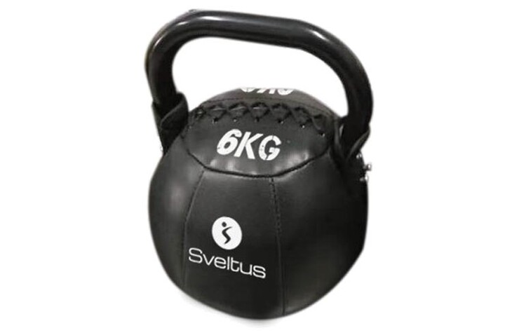Kettlebell, Couro PU - Treino, Sveltus
