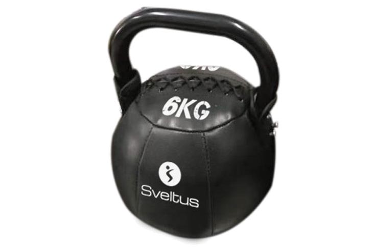 Kettlebell - Cuero PU, Sveltus