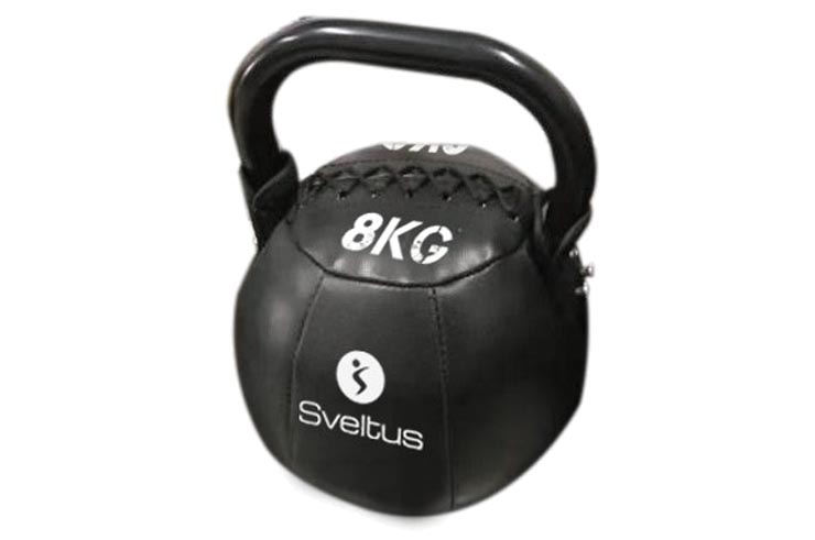 Kettlebell - Cuero PU, Sveltus