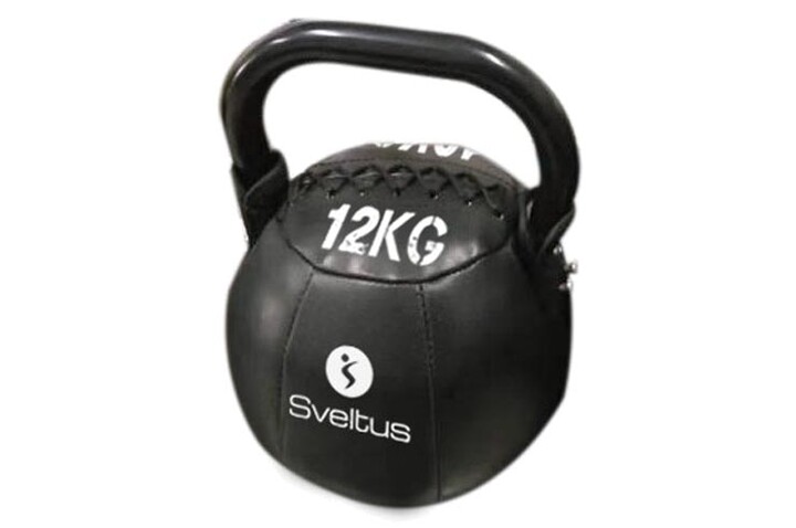 Kettlebell, Couro PU - Treino, Sveltus