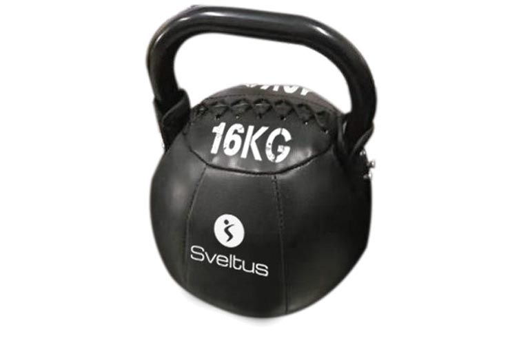 Kettlebell - Cuero PU, Sveltus