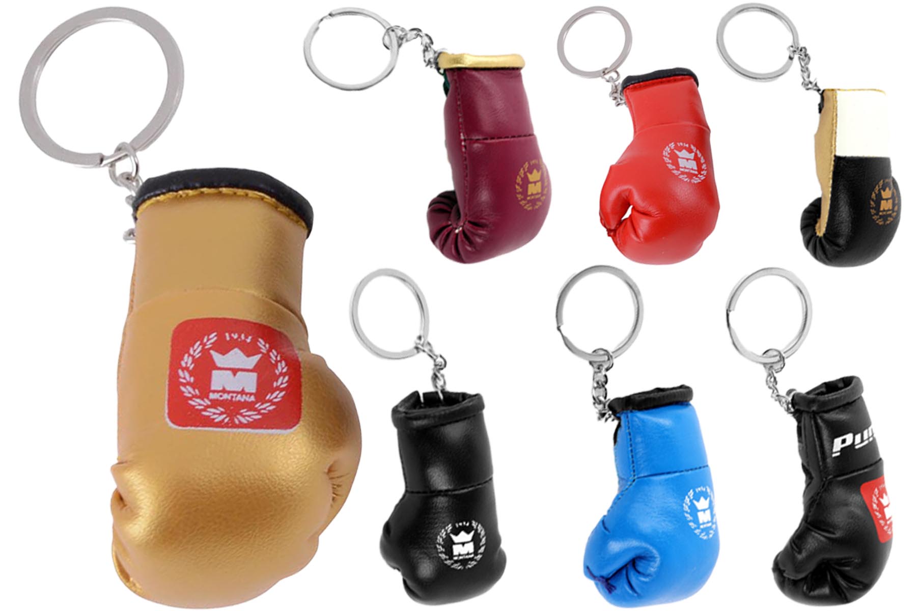 Keychain Boxing glove Leatherette Montana DragonSports.eu