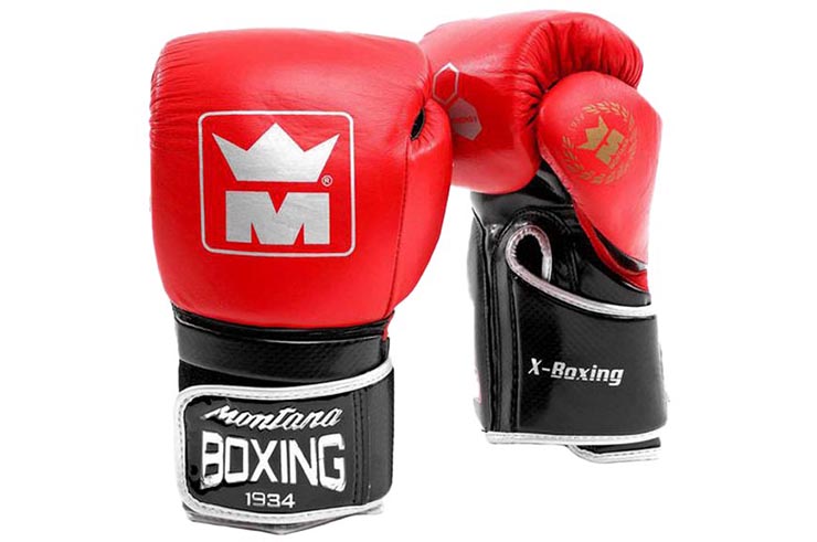 Multiboxing Gloves, Leather - X-Boxing, Montana