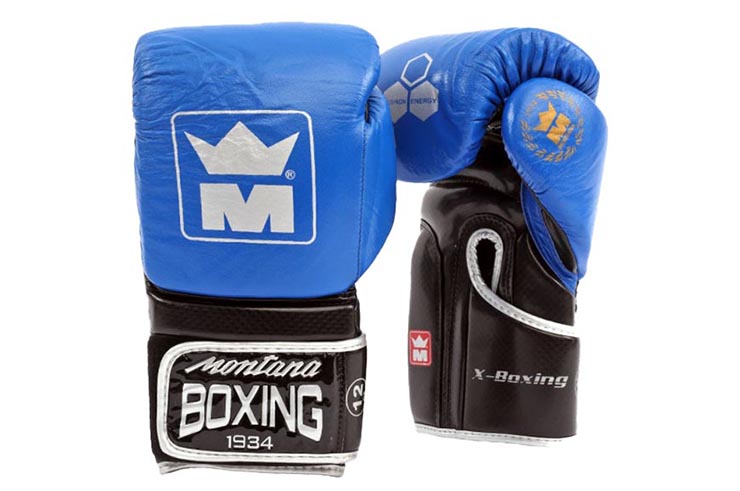 Multiboxing Gloves, Leather - X-Boxing, Montana