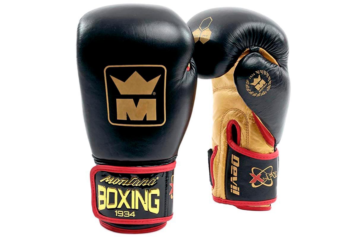 Boxing Gloves, Leather - Devil, Montana