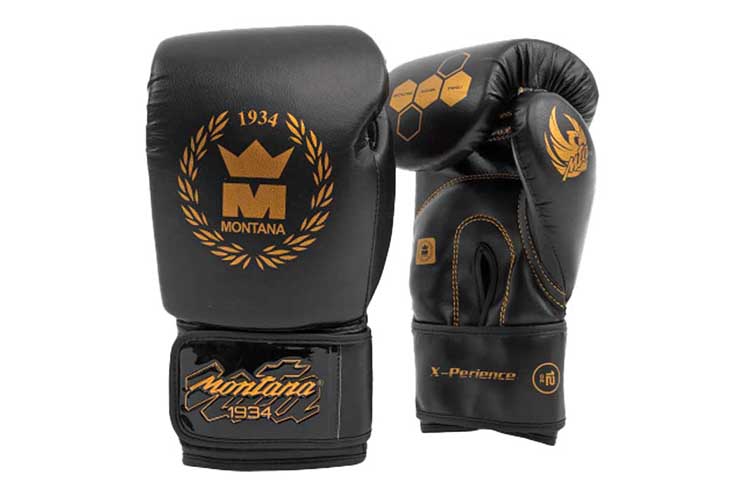 Gants Multiboxe, X-Fight - BlackCode, Montana