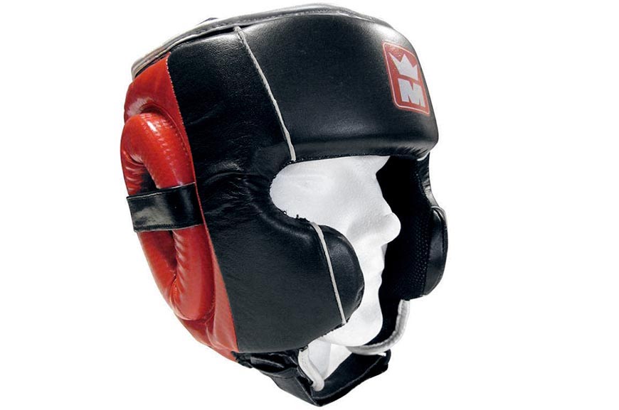 Casco integral de cuero - Training, Montana