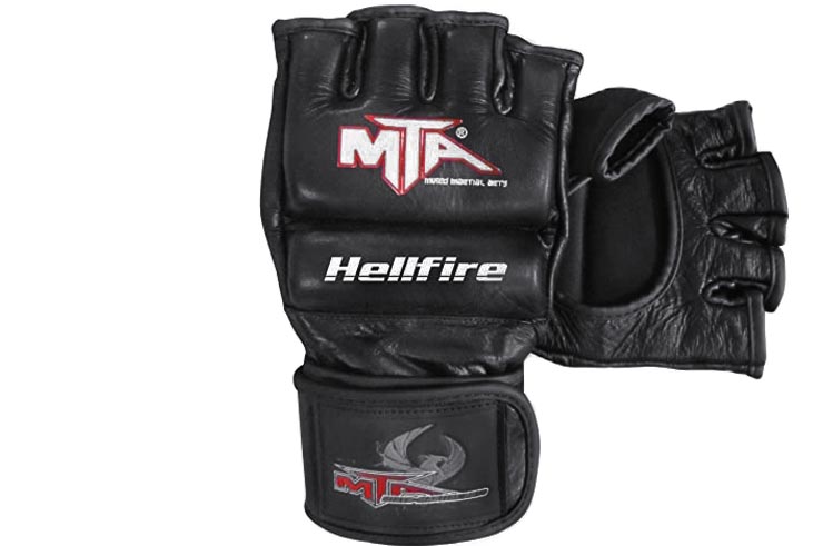 Gants MMA, Cuir - Hellfire, Montana