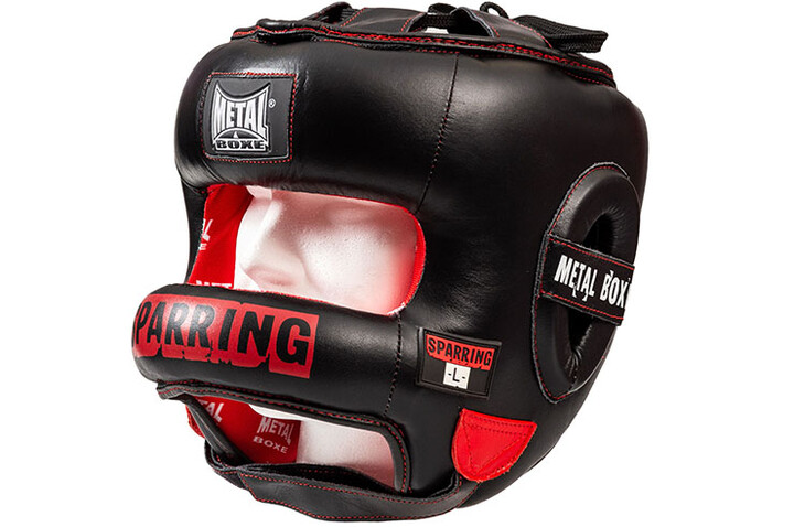 Capacete com barra - MB425, Metal Boxe