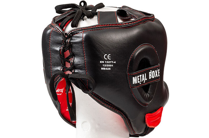 Capacete com barra - MB425, Metal Boxe