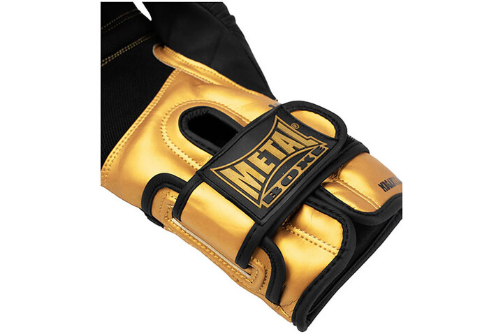 Luvas de Boxe Alpha Training - MBGAN111NG, Caixa em Metal