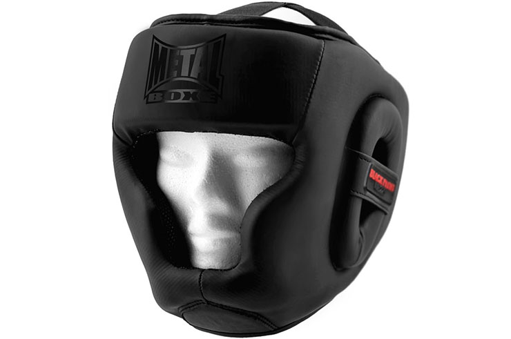 Casco (4-10 años), Mini Black - MBCAS100CH, Metal Boxe