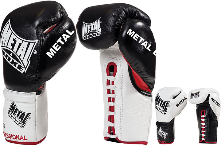 Luvas de Boxe PRO à Atacadores, Sirius - MB6300, Metal Boxe