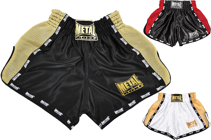 Pantalones cortos Kick & Thaï - TC70, Metal Boxe