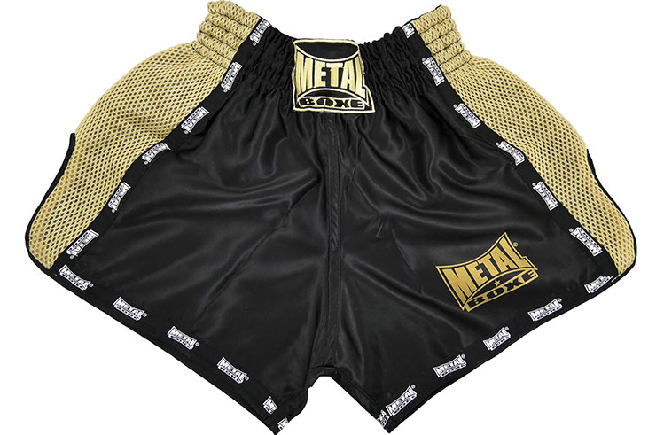 Pantalones cortos Kick & Thaï - TC70, Metal Boxe