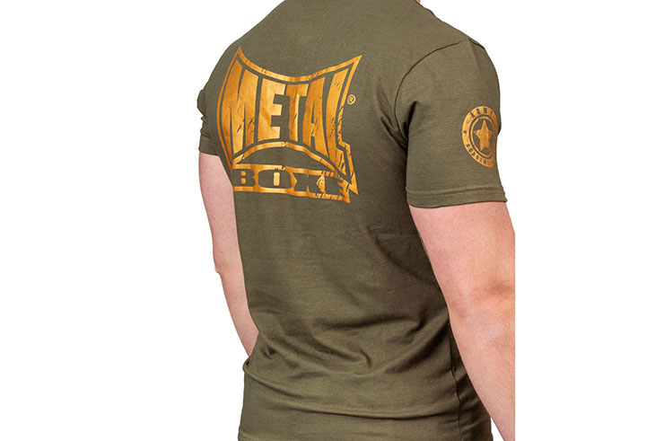Camiseta vintage, Military - TC105M, Metal Boxe
