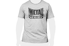 Camiseta deportiva con mangas cortas, Hombre - TC106, Metal Boxe