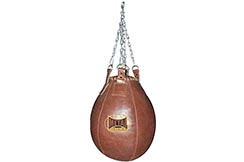 Pera de uppercut, Cuero excepcional, JUPITER - MB325, Metal Boxe