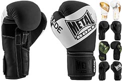 PU Leather Muay Thai Kick MMA Boxing Gloves Supreme Box Logo For