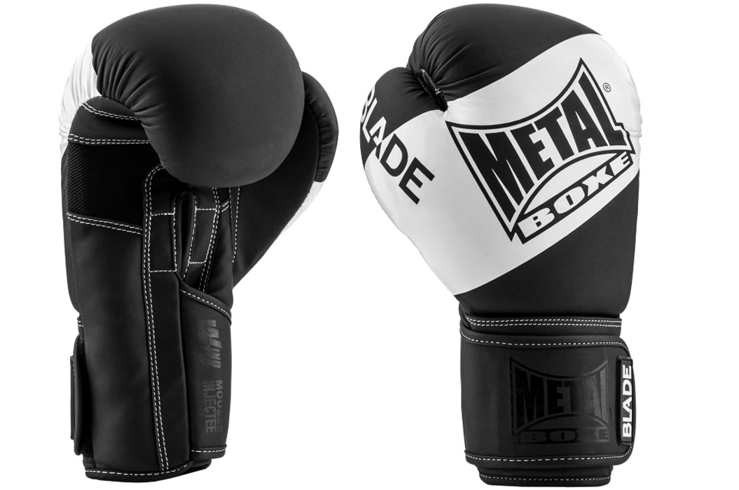 Gants MMA Black light sans Protection Pouce - Metal Boxe