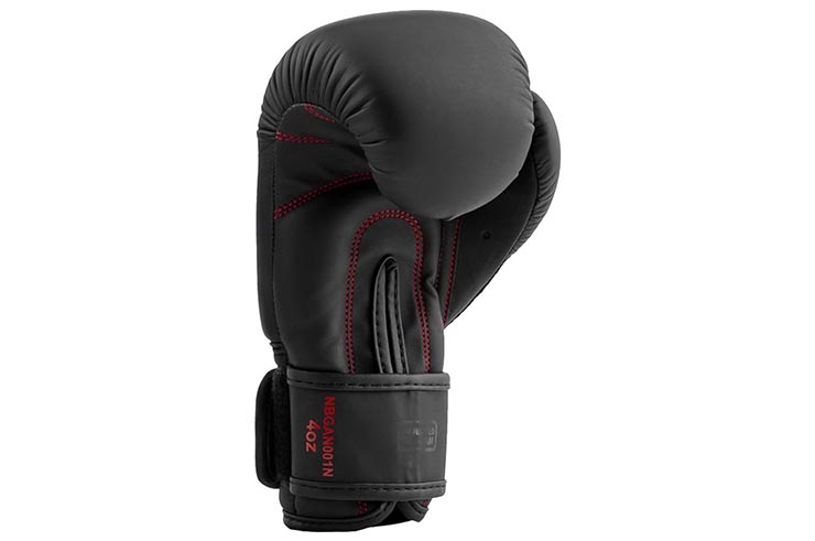 Gants de boxe (4-10 ans), Mini Black - MBGAN001N, Metal Boxe