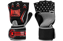 Sous-gants de boxe Max Gel, METAL BOXE, serrage velcro, Taille Sénior -  NOIR - BudoStore