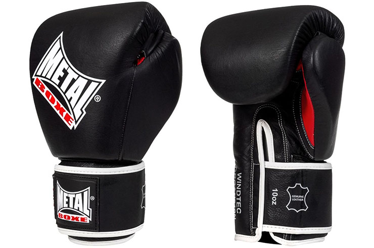 Gants de boxe Cuir, OKO - GRGAN210N, Metal Boxe