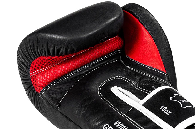 Leather boxing gloves, OKO - GRGAN210N, Metal Boxe