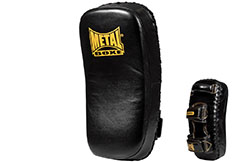 Kick Pad for Muay Thaï, Leather - MB449N, Metal Boxe