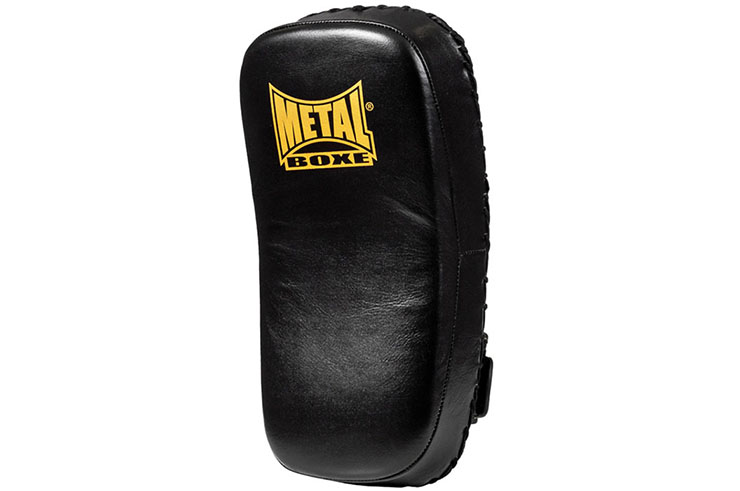 Kick Pad for Muay Thaï, Leather - MB449N, Metal Boxe