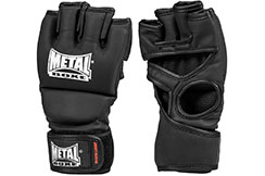 Guantes MMA, sin pulgar, competición y entrenamineto - MBGAN534N, Metal Boxe