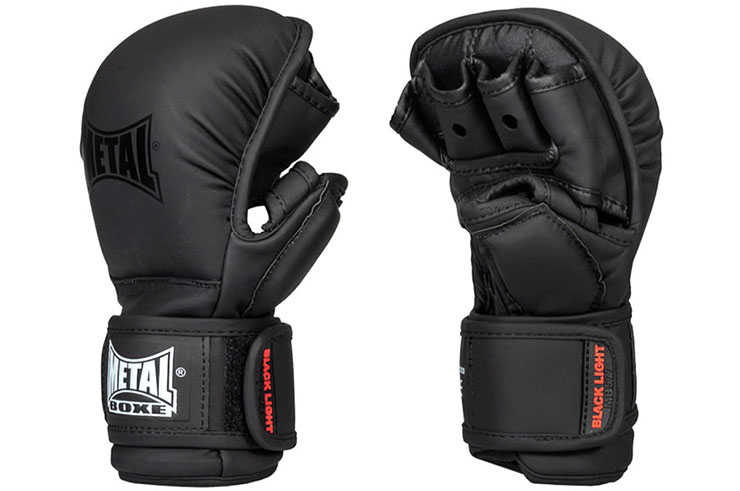 Guantes MMA, Con pulgar - MBGAN577N, Metal Boxe